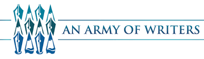 An Army of Writers Logo